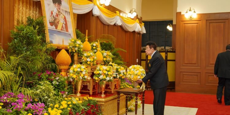 มูลนิธิป่อเต็กตึ๊ง ลงนามถวายพระพรชัยมงคล พระบาทสมเด็จพระเจ้าอยู่หัว เนื่องในโอกาสวันเฉลิมพระชนมพรรษา 28 กรกฎาคม 2568 ณ ศาลาสหทัยสมาคม พระบรมมหาราชวัง กรุงเทพฯ
