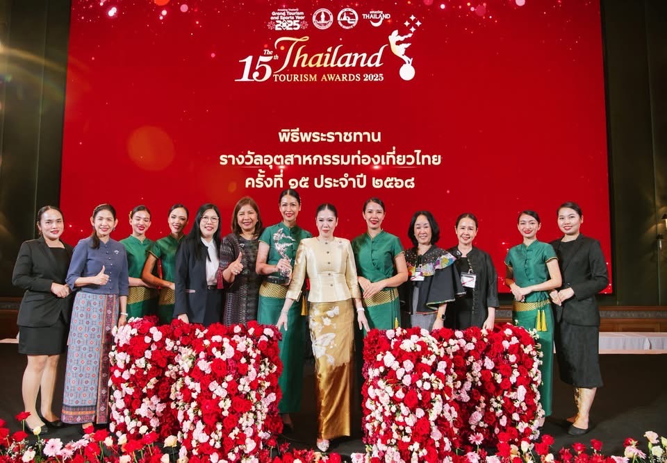 โอเอซิส สปา คว้ารางวัลดีเด่น Thailand Tourism Awards 2025 26