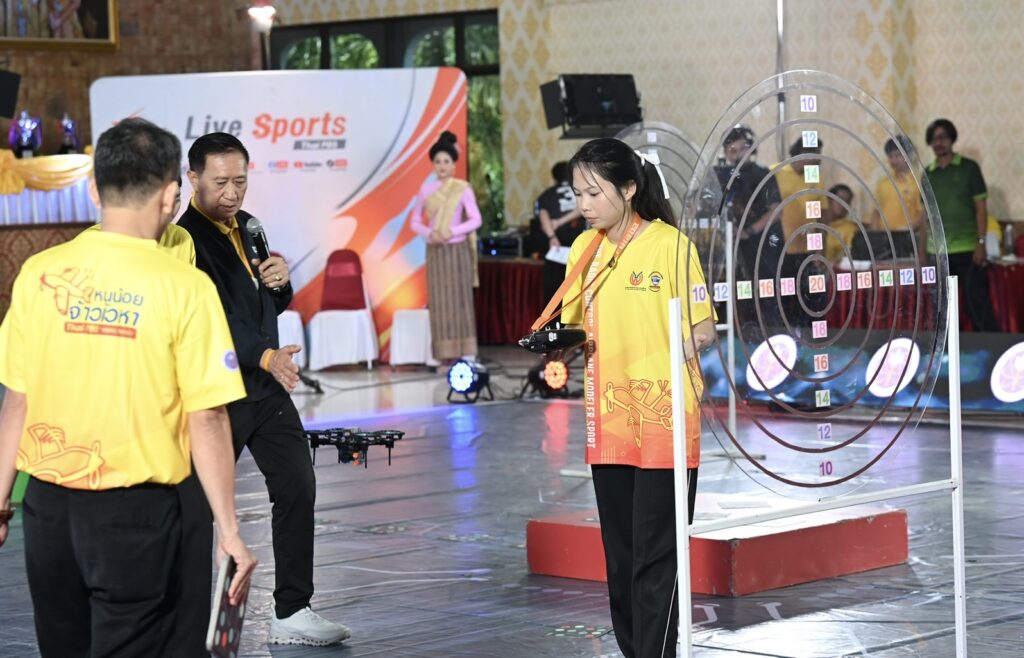 วช. หนุนเปิดพื้นที่แสดงศักยภาพเยาวชนด้านAI & เทคโนโลยีโดรน ในเวทีแข่งขัน ‘หนูน้อยจ้าวเวหา’ ชิงถ้วยพระราชทานพระบาทสมเด็จพระเจ้าอยู่หัว รอบคัดเลือก ณ รร.พิบูลมังสาหาร จ.อุบลราชธานี 28