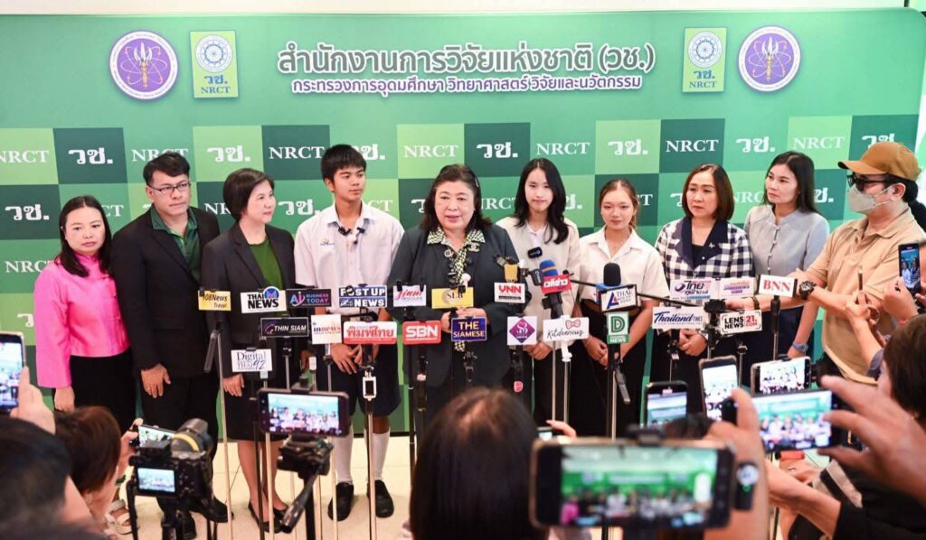 วช. แถลงข่าวฝีมือนักประดิษฐ์ไทย คว้ารางวัลจากเวทีประกวดนานาชาติ “Taiwan Innotech Expo 2025” 26