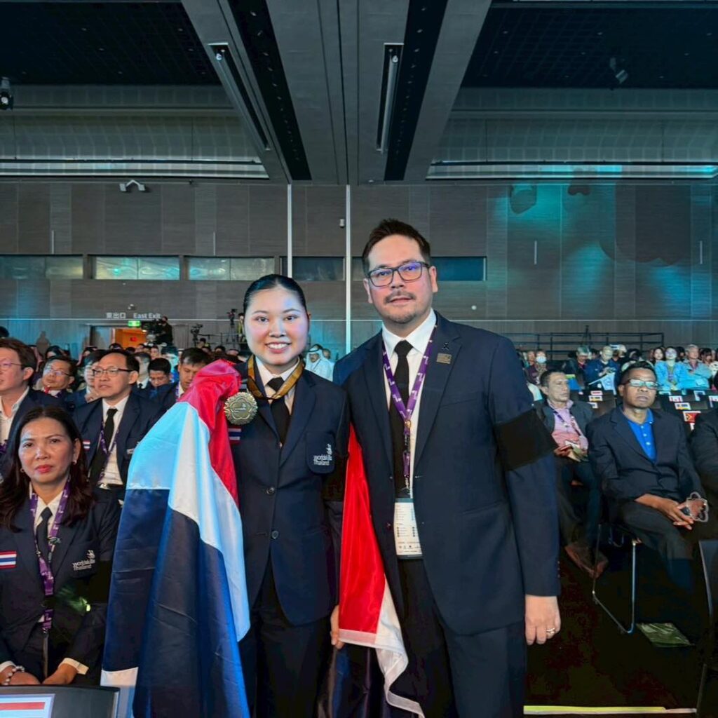 เด็กจัดการฯ ม.ศิลปากร คว้าเหรียญทอง สาขา Restaurant Service การแข่งขัน WorldSkills Asia Taipei 2025 25