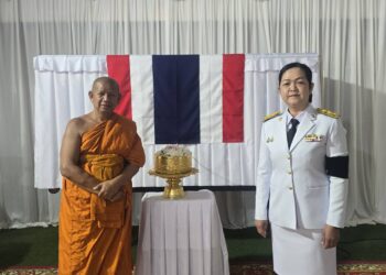 แผ่นดินไม่ลืมชื่อ “จ่าเริง” หลวงพ่อศรี วัดป่าสนวล ร่วมไว้อาลัยวีรชนผู้พลีชีพ “เนิน 350” เลือดทหารหลั่งเพื่อธงไตรรงค์
