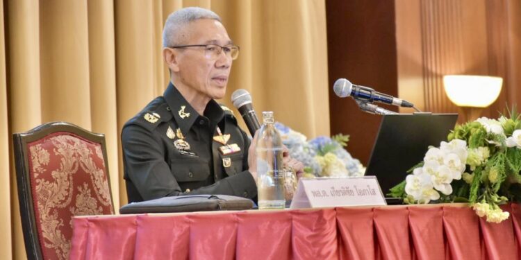 กอ.รมน. รวมพลังผู้นำ ‘พคบ. 17’ ปั้นเครือข่ายความมั่นคงยุคใหม่ ยกระดับยุทธศาสตร์เชิงรุก บูรณาการทุกภาคส่วนรับมือภัยคุกคามข้ามพรมแดน 25 กอ.รมน. รวมพลังผู้นำ ‘พคบ. 17’ ปั้นเครือข่ายความมั่นคงยุคใหม่ ยกระดับยุทธศาสตร์เชิงรุก บูรณาการทุกภาคส่วนรับมือภัยคุกคามข้ามพรมแดน