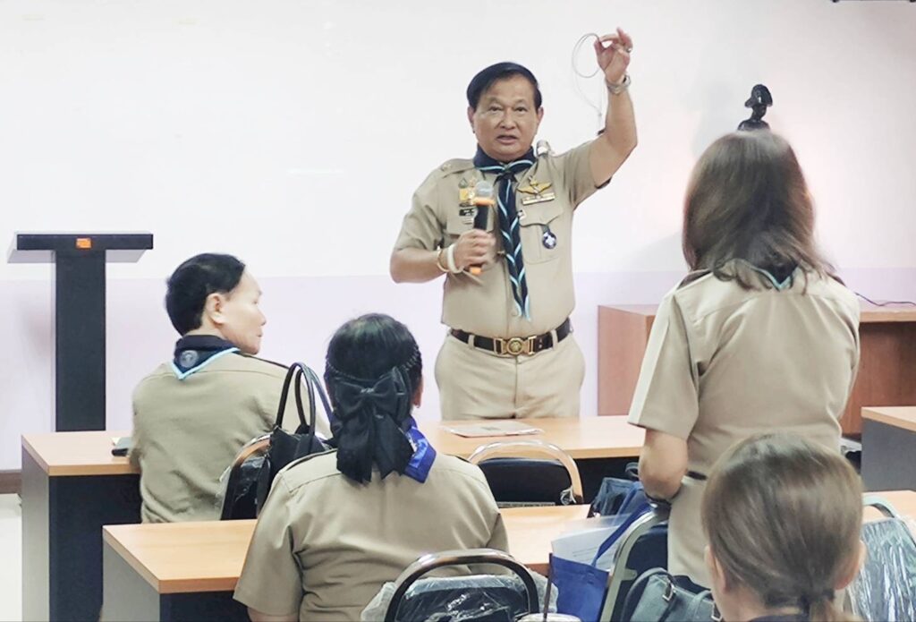 “1010” จุดประกายภาวะผู้นำ! พิธีประดับวูดแบดจ์ 2 ท่อน ตอกย้ำอุดมการณ์ลูกเสือไทย ก้าวใหม่ของ 82 ผู้นำคุณภาพ 29