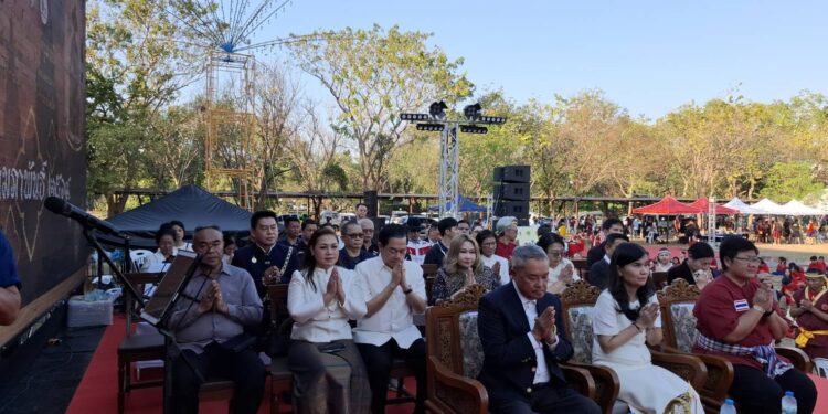 วันมวยไทย เทิดพระเกียรติพระเจ้าเสือ กรมส่งเสริมวัฒนธรรม ร่วมกับสมาคมกีฬามวยไทยพระเจ้าเสือ