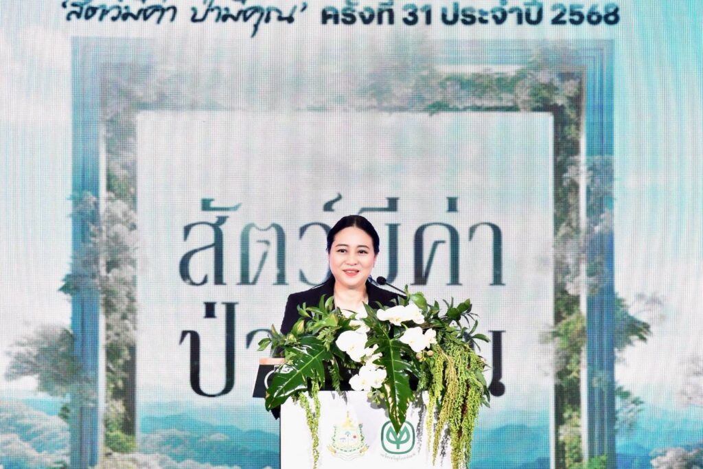 ปลัด ทส. ชูพลัง รัฐ–เอกชน มอบรางวัล “สัตว์มีค่า ป่ามีคุณ” ปีที่ 31 ปลุกพลังสังคมร่วมอนุรักษ์ป่าไทย 31
