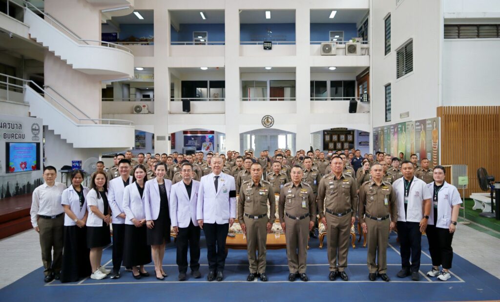 บช.น. ร่วม รพ.ตร. เปิดโครงการประเมินสุขภาพอารมณ์และดูแลสุขภาวะทางใจ ในสังกัด บก.น.1,บก.อคฝ.,บก.อก.บช.น.ประจำปี 2569 36