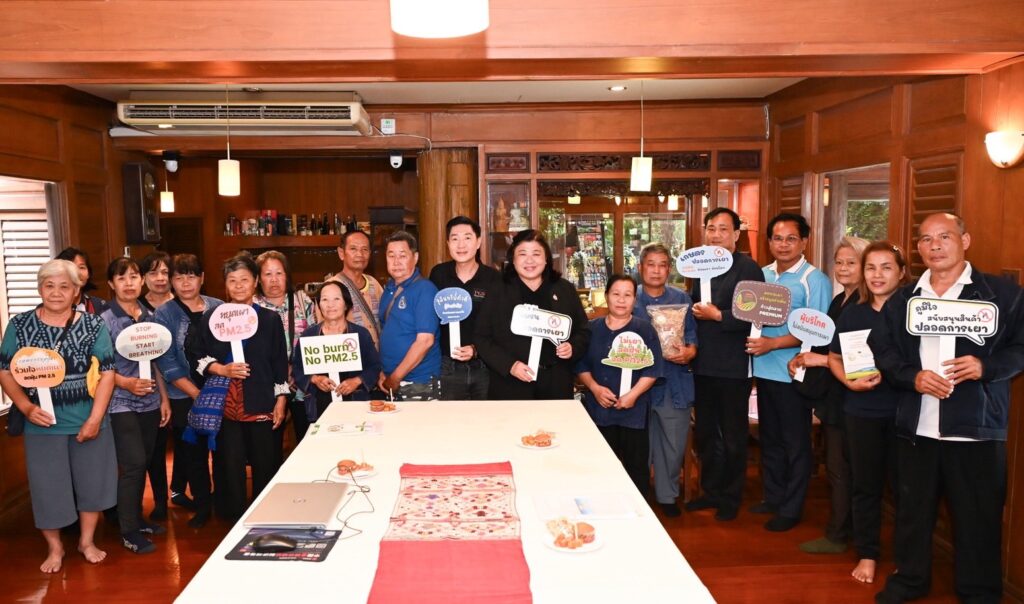 วช. ตรวจเยี่ยมโครงการวิจัยลดปัญหา PM 2.5 “นวัตกรรมเกษตรลดการเผา” ของ ม.ธรรมศาสตร์ สร้างมูลค่าจากวัสดุเหลือใช้ทางการเกษตร เพื่อเกษตรยั่งยืน ณ จ.เชียงใหม่ 28