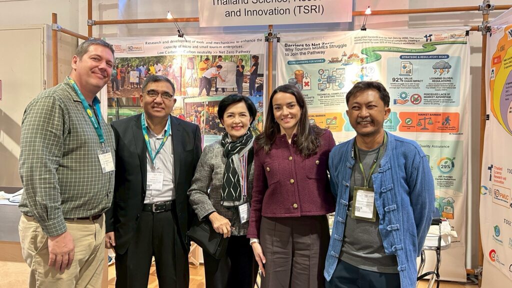 กองทุน ววน. บพข.-สกสว.และมหาวิทยาลัยรามคำแหง ร่วมกับองค์กรสากล UN Tourism, The Travel Foundation ขยายผลการวิจัย Net Zero Tourism ในงาน ITB Berlin 2026 32
