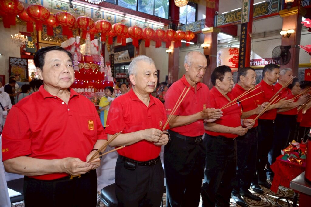 มูลนิธิป่อเต็กตึ๊ง จัดพิธีจุดเทียนเปิดงานเทศกาลง่วนเซียว ประจำปี 2569 ณ ศาลเจ้าไต้ฮงกง พลับพลาไชย กรุงเทพฯ 40