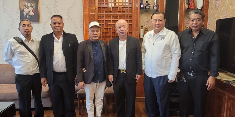 “หลินเหว่ย – ปัญญา ทองทัย” ร่วมหารือธุรกิจ พร้อมรับประทานอาหารกลางวัน ที่ภัตตาคารเฉาเซียง รัชดา