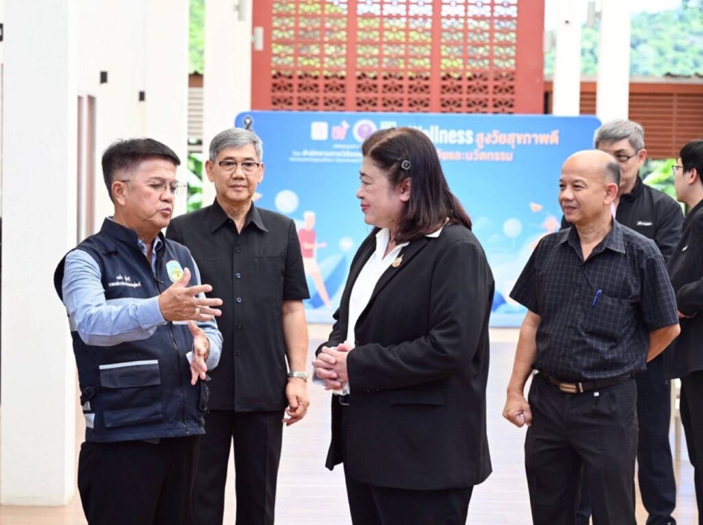 “Wellness สูงวัยสุขภาพดีด้วยวิจัยและนวัตกรรม“ วช. หนุน มจธ. สร้างต้นแบบดูแลผู้สูงวัยเชิงรุก โดยองค์การบริหารส่วนจังหวัดอุทัยธานี นำ รพ.สต. และ อสม. ร่วมเสริมทักษะและสมรรถนะ 40