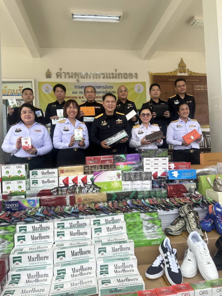 สำนักงานศุลกากรภาคที่ 1 แถลงข่าวผลการจับกุมสินค้าผิดกฎหมายที่สำคัญ ปีงบประมาณ พ.ศ.2569 มูลค่ากว่า 102 ล้านบาท 26