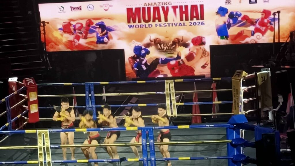 อร่ามตา “อะเมซิ่ง มวยไทย เวิลด์ เฟสติวัล 2026” ที่ราชดำเนิน “พิมล” ปธ.โอลิมปิคไทย เปิดงาน เฉลิมฉลองมวยไทยสู่เวทีโลก 31