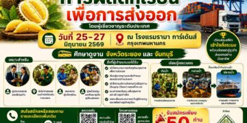 🔥 อยากส่งออกทุเรียน แต่ไม่รู้จะเริ่มตรงไหน?3 วัน ที่จะเปลี่ยนคุณจากผู้สนใจหรือผู้ปลูกทุเรียน เป็นผู้เข้าใจธุรกิจส่งออกทั้งระบบ 🌏