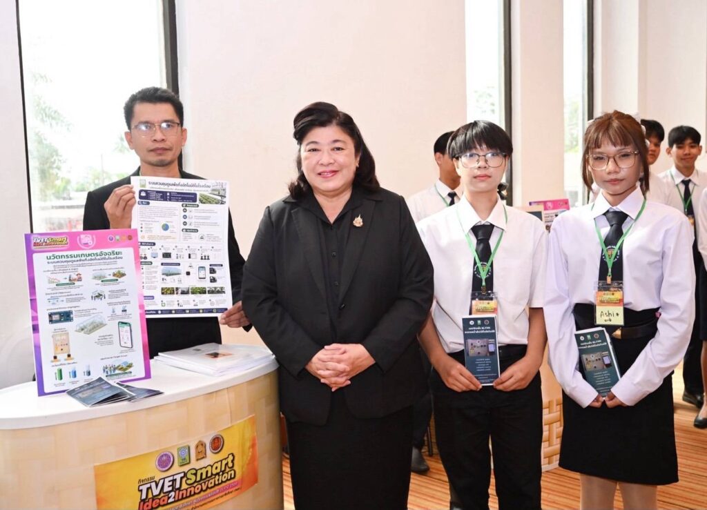 วช. – สอศ. ร่วมบ่มเพาะนักประดิษฐ์ในกลไก “TVET Smart Idea2Innovation” ภาคตะวันออกเฉียงเหนือ มุ่งเปลี่ยนไอเดียสู่นวัตกรรมพร้อมใช้” นำทีมอาชีวศึกษาตอบโจทย์ชุมชนและผู้ประกอบการ 27
