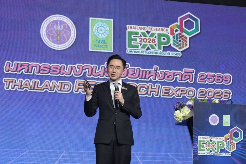 รองนายกฯ “ยศชนัน” ชูวิจัยทางคลินิกเป็น New Growth Engine ดันไทยสู่ศูนย์กลาง Clinical Research ของภูมิภาค ในเวทีมหกรรมงานวิจัยแห่งชาติ 2569 30