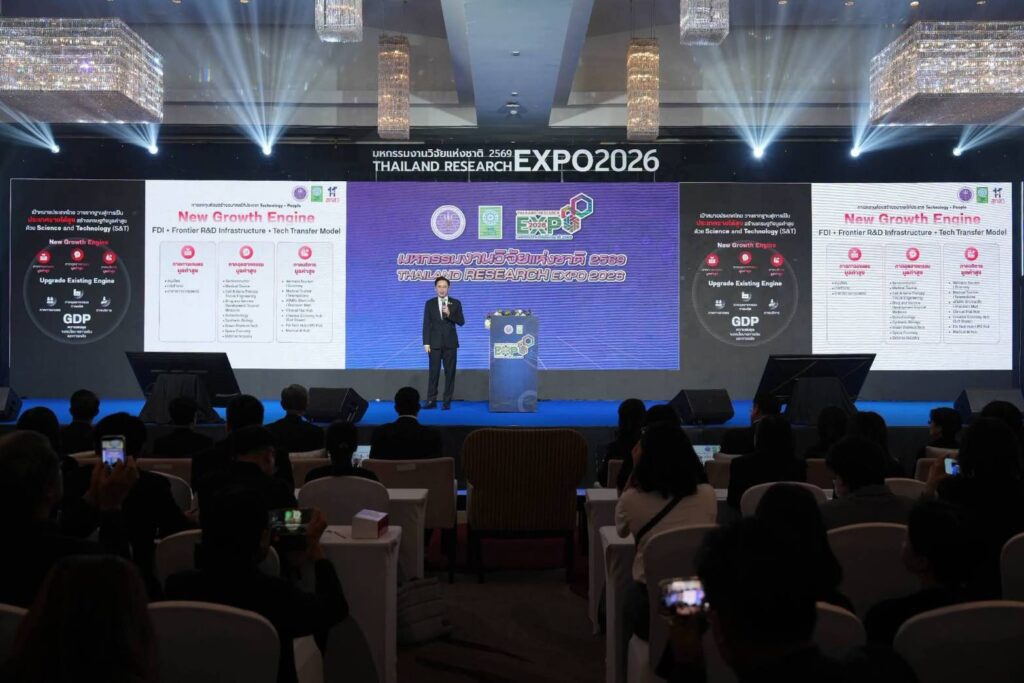 รองนายกฯ “ยศชนัน” ชูวิจัยทางคลินิกเป็น New Growth Engine ดันไทยสู่ศูนย์กลาง Clinical Research ของภูมิภาค ในเวทีมหกรรมงานวิจัยแห่งชาติ 2569 40