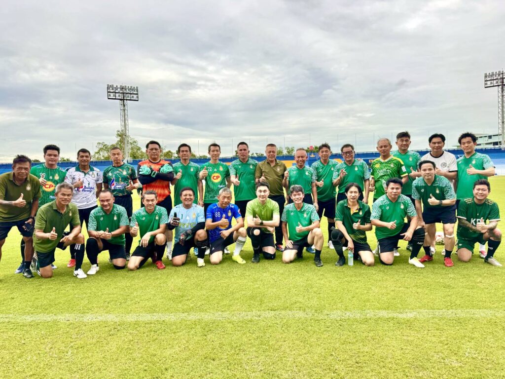 ระเบิดศึก “ฟุตบอลรักเมืองไทย” ครั้งที่ 4 สถาบันพระปกเกล้า ปะทะ วปอ. สานพลังผู้นำด้วยกีฬา 30
