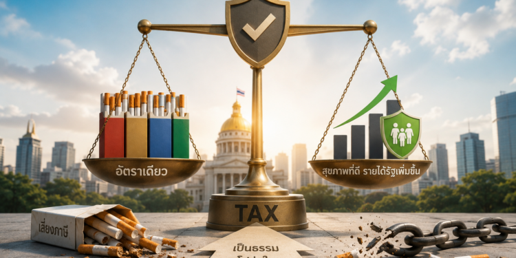 บทเรียนหมื่นล้านจากภาษีบุหรี่ 2 อัตรา : มหากาพย์ความล้มเหลวทางการคลัง 25 บทเรียนหมื่นล้านจากภาษีบุหรี่ 2 อัตรา : มหากาพย์ความล้มเหลวทางการคลัง