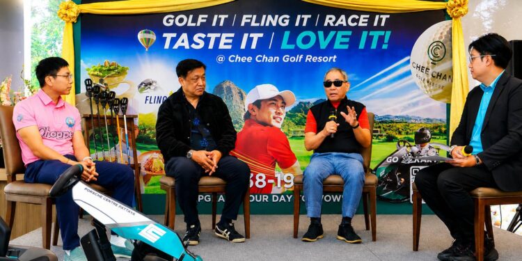 ปลดล็อกมิติใหม่ Sport Tourism ‘ชีจรรย์ กอล์ฟ รีสอร์ท’ เปิดตัว Flinggolf แห่งแรกในเอเชียเนรมิตพื้นที่สู่ ‘Executive Playground’ เต็มรูปแบบ 25 ปลดล็อกมิติใหม่ Sport Tourism ‘ชีจรรย์ กอล์ฟ รีสอร์ท’ เปิดตัว Flinggolf แห่งแรกในเอเชียเนรมิตพื้นที่สู่ ‘Executive Playground’ เต็มรูปแบบ